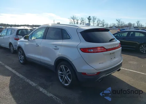 2015 Lincoln Mkc z USA, uszkodzony, nr VIN 5LMTJ2AH3FUJ03644